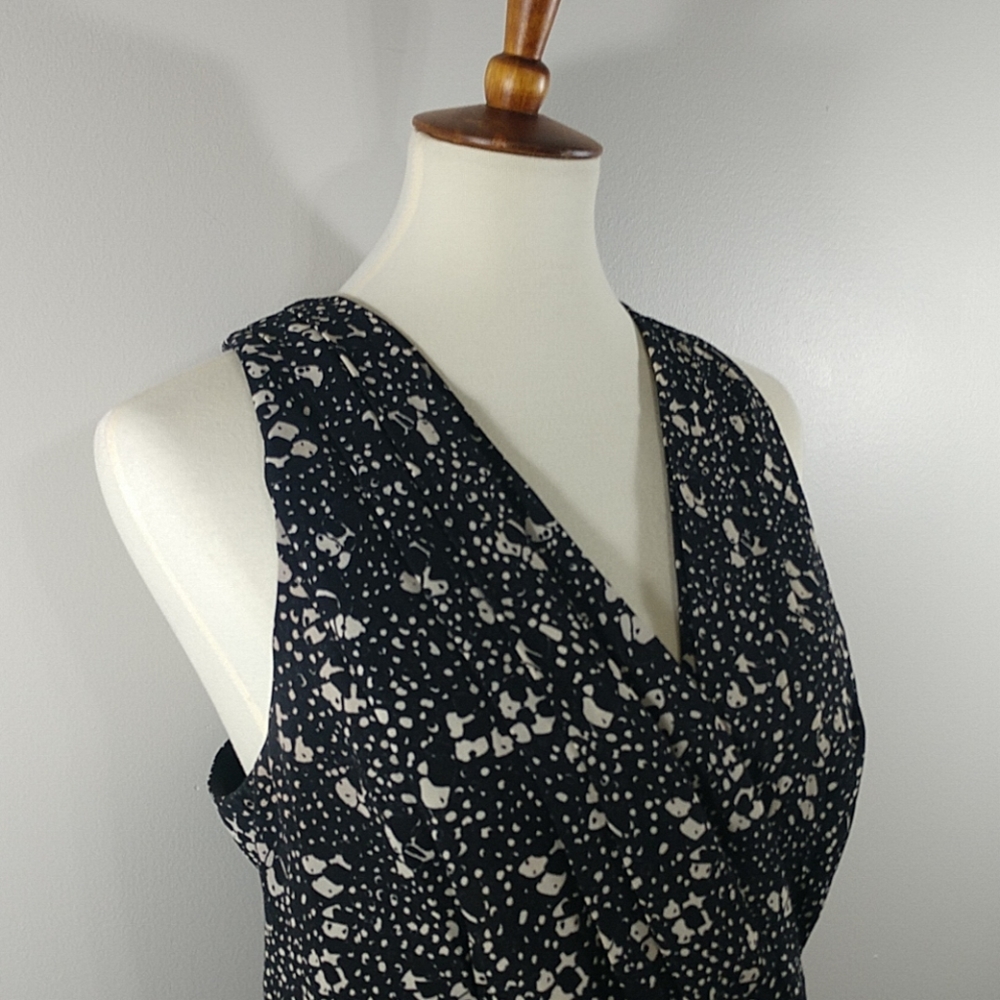 Dress: Ivy + Blue High-Low Faux Wrap Pocket Dress